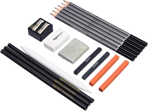 dessin amazon|Amazon Basics Sketch and Drawing Art Pencil Kit, 17 Piece Set, .